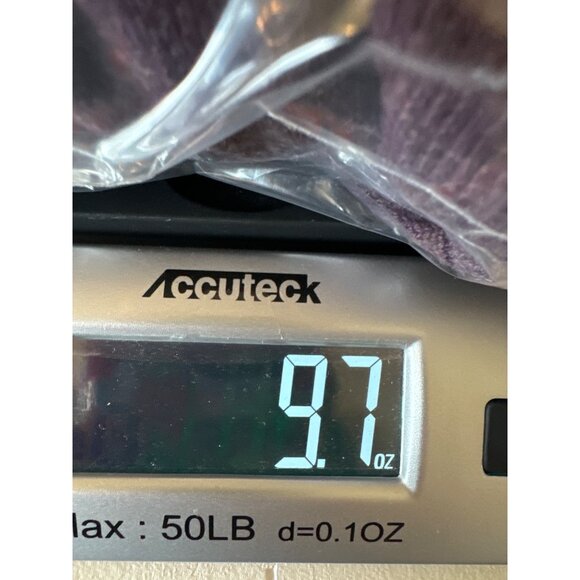 Weatherproof Vintage Mens Sweater Maroon Cashmere Cotton V-Neck Lightwt Luxury - Picture 10 of 10